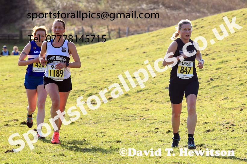 Senior womens 2023 NEHL, Thornley Farm, Peterlee, County Durham. Photo: David T. Hewitson/Sports for All Pics